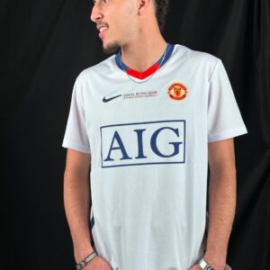 Ronaldo Manchester united white
